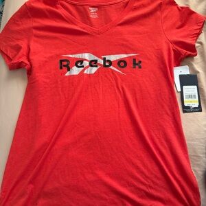 Reebok Red Crew Neck Tee